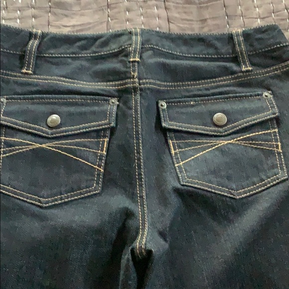 Loft dark wash women’s jeans EUC in size 4 - Picture 3 of 8
